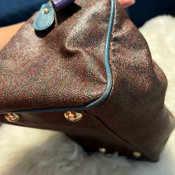 Authentic Etro Boston Bag Paisley Print - Picture 14 of 16